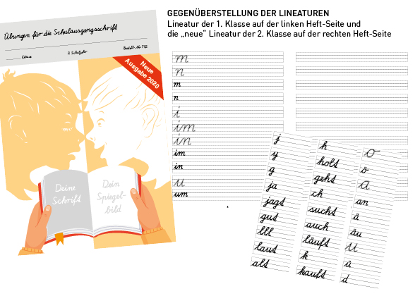 Arbeitsheft - Übungen für die Schulausgangsschrift – 2. Schuljahr