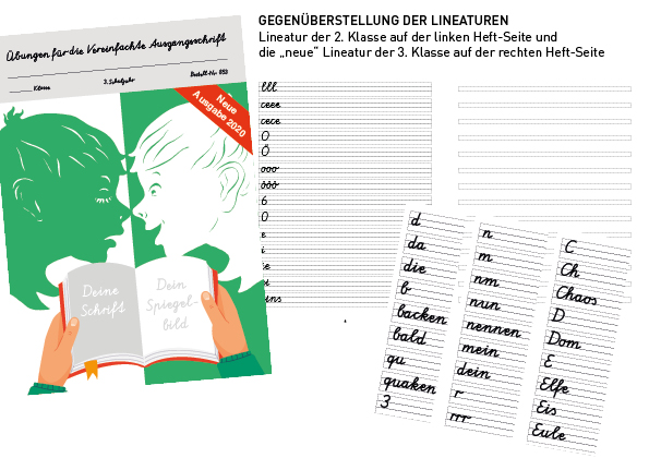 Arbeitsheft - Übungen für die Vereinfachte Ausgangsschrift – 3. Schuljahr