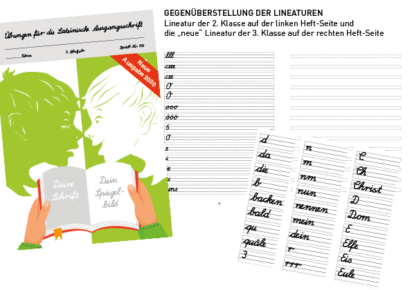 Arbeitsheft - Übungen für die Lateinische Ausgangsschrift – 3. Schuljahr