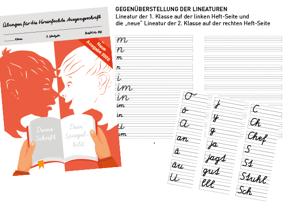 Arbeitsheft - Übungen für die Vereinfachte Ausgangsschrift – 2. Schuljahr